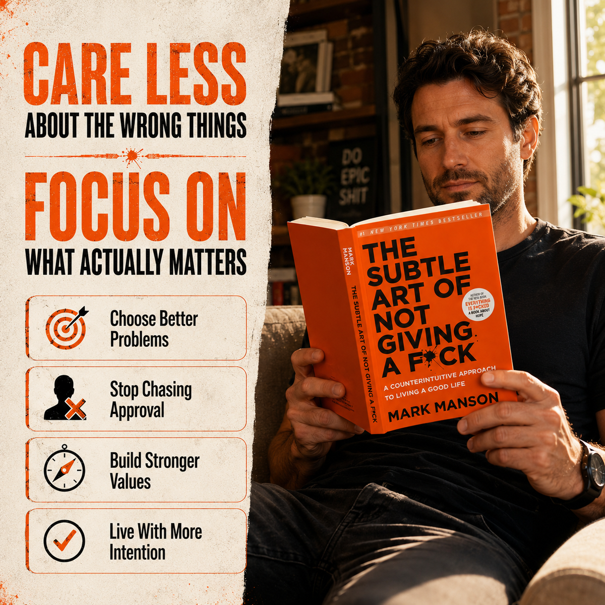 The Subtle Art of Not Giving a F*ck