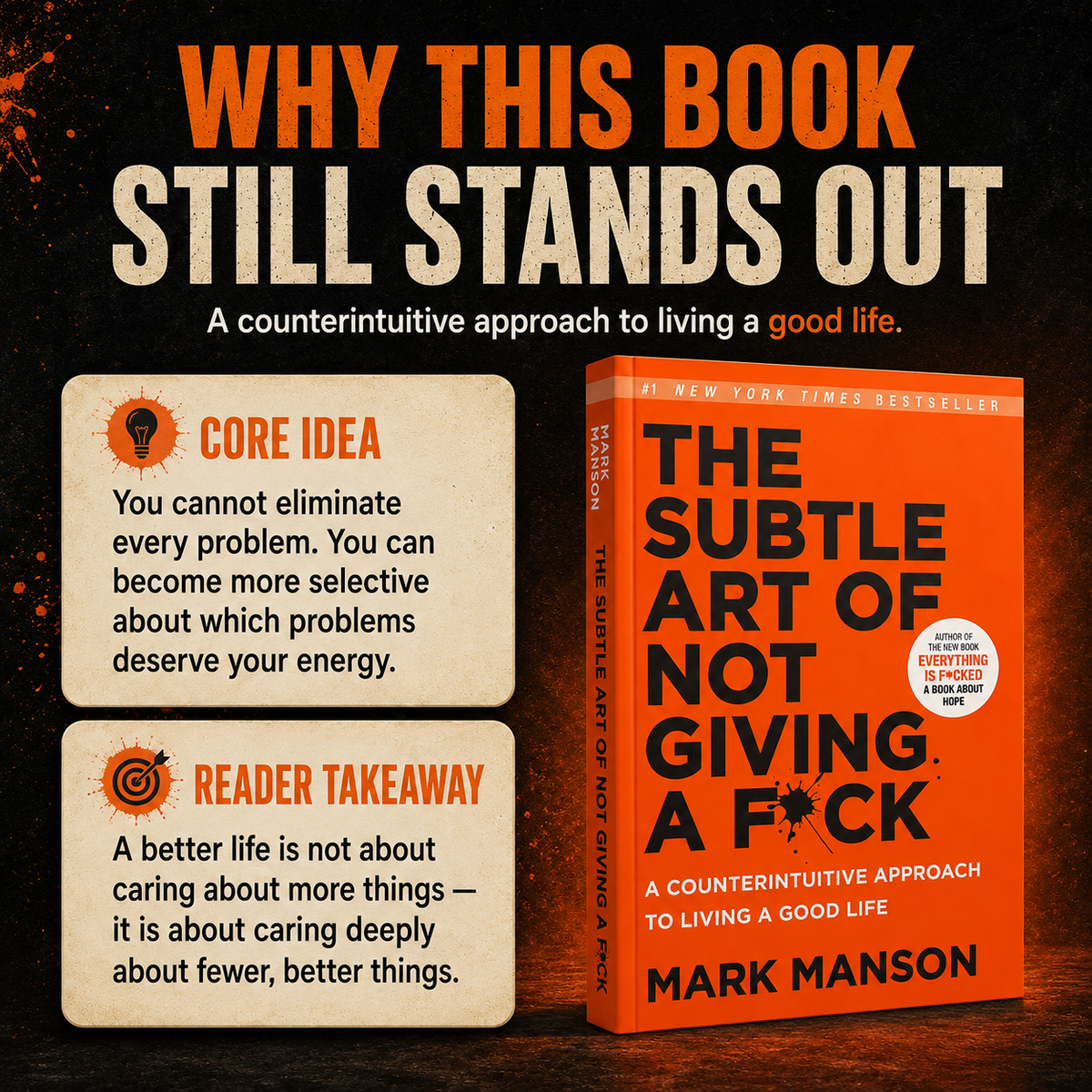 The Subtle Art of Not Giving a F*ck