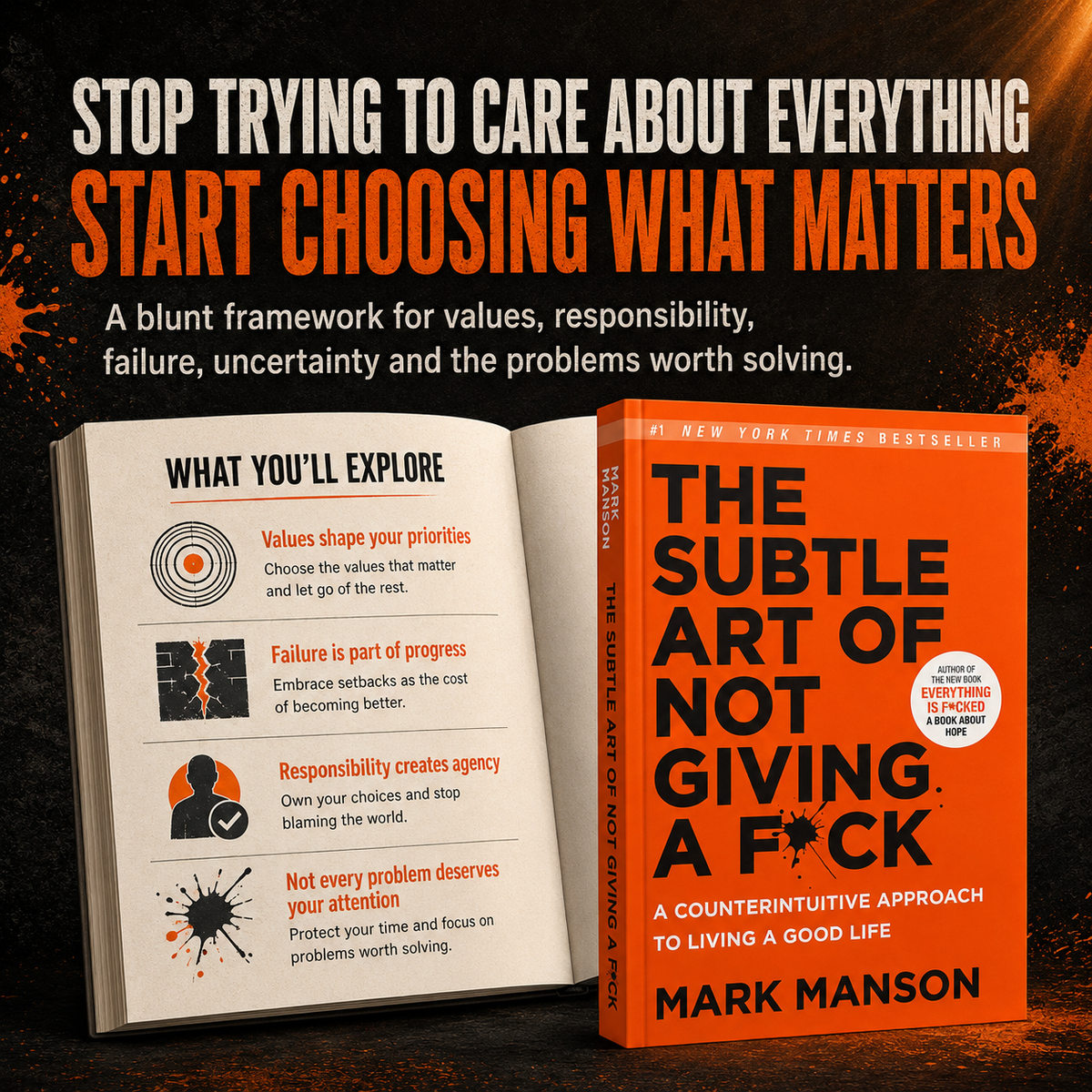 The Subtle Art of Not Giving a F*ck