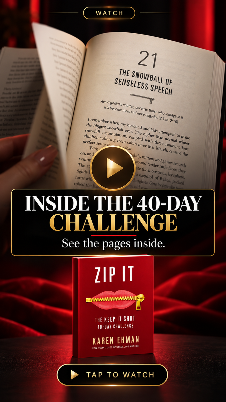 ZIP IT 40-Day Challenge video 3