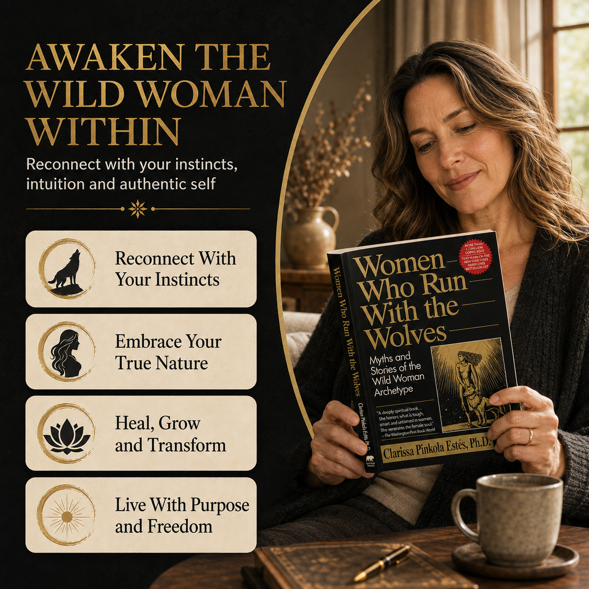 Women Who Run with the Wolves: Myths and Stories of the Wild Woman Archetype