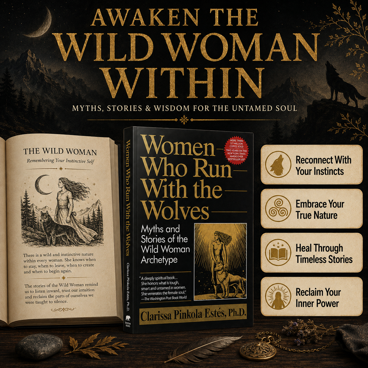 Women Who Run with the Wolves: Myths and Stories of the Wild Woman Archetype