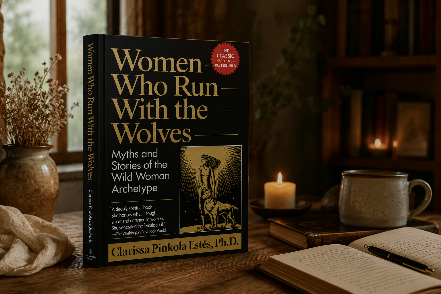 Women Who Run with the Wolves book and Wild Woman themes