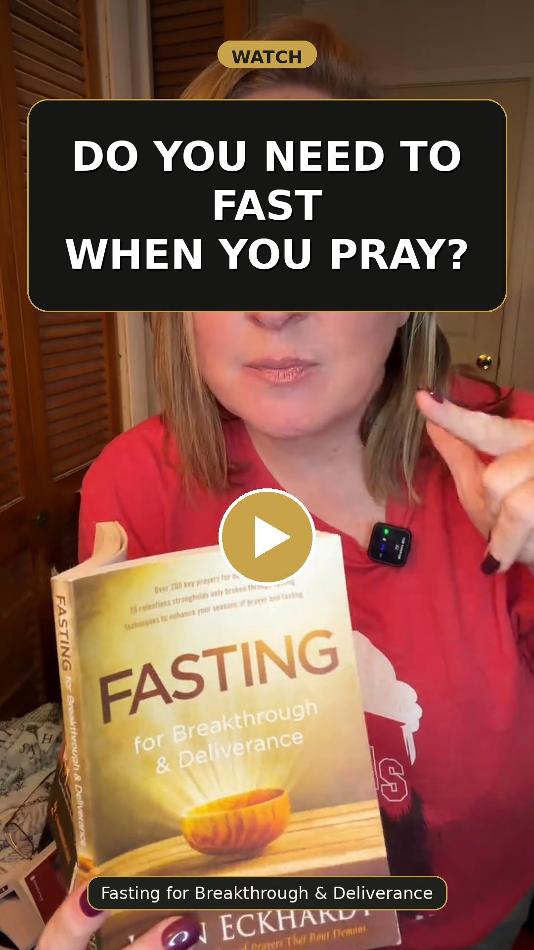 Fasting for Breakthrough and Deliverance video 3