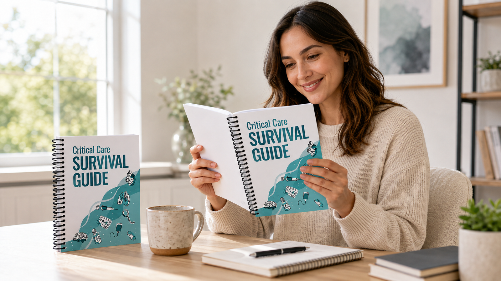 Critical Care Survival Guide used for fast ICU reference and study