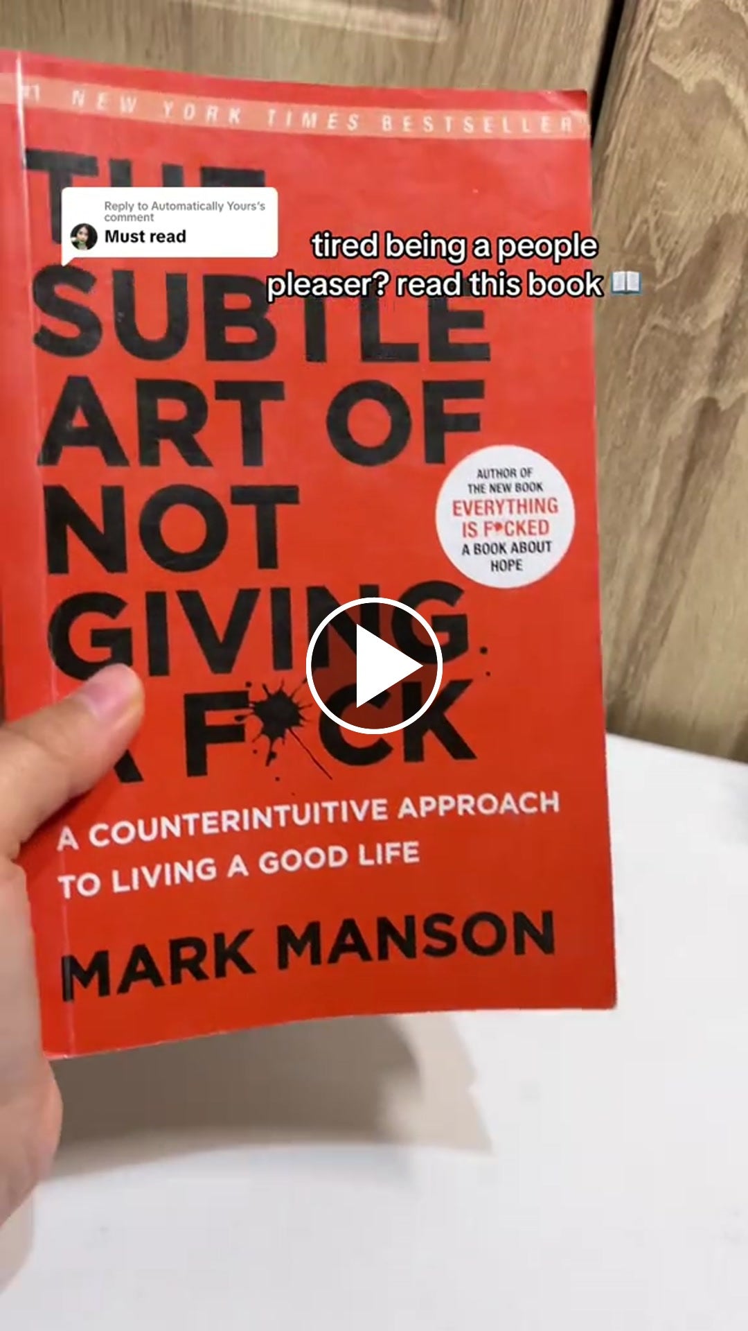The Subtle Art of Not Giving a F*ck video 3