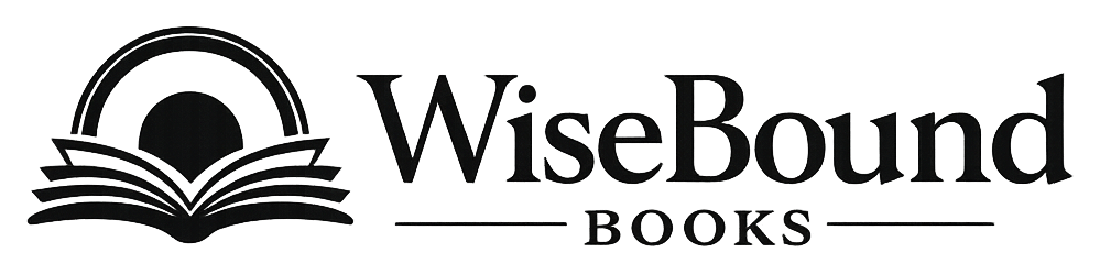 WiseBound Books black logo
