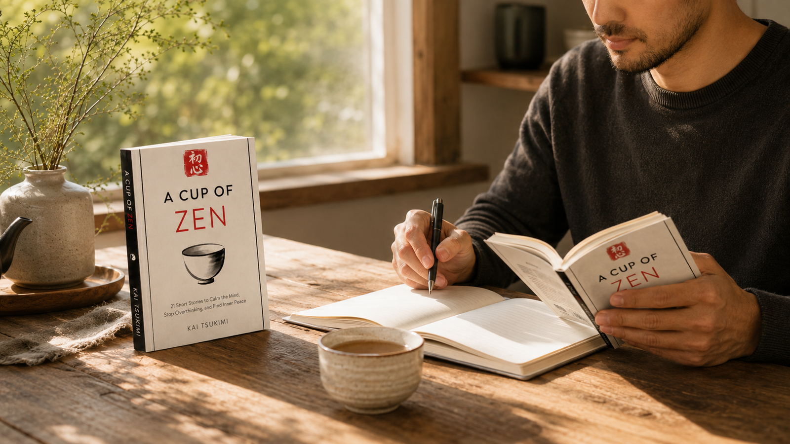 A peaceful morning with A Cup of Zen